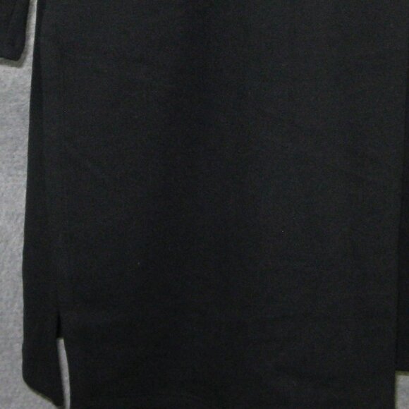 Attitudes by Renee Casa Cozy Crew Neck Tunic PXS Black NEW - Picture 4 of 7